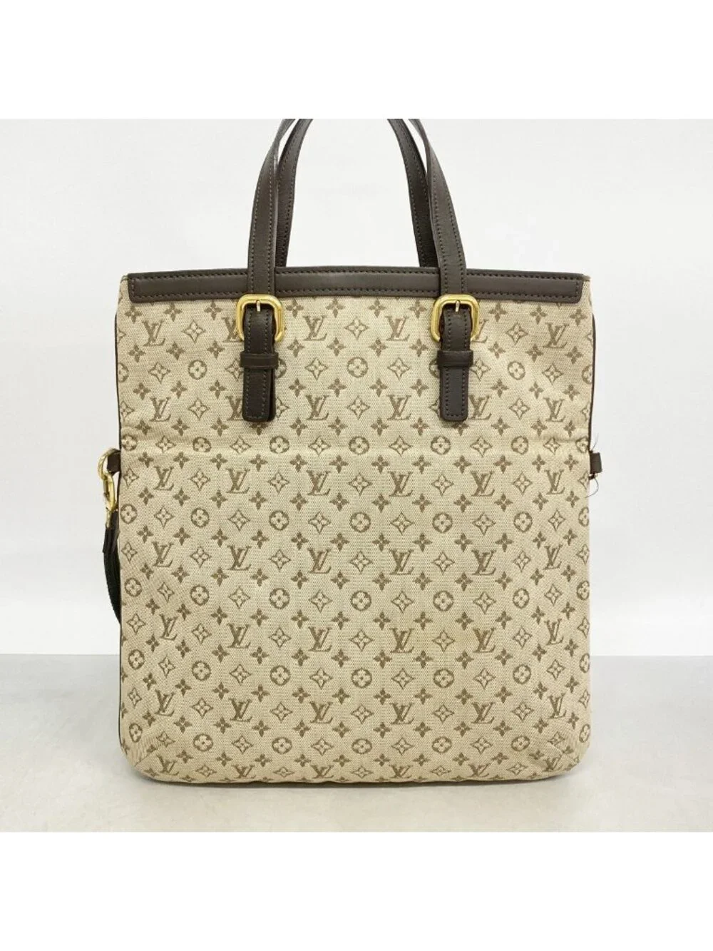 Louis Vuitton Tote Monogram Mini Francoise Khaki 2-Way